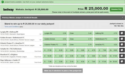 betway jackpot results|Jackpots .